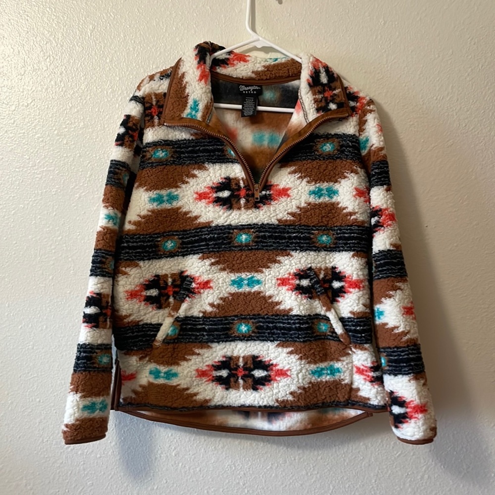 Wrangler Retro Sherpa pullover
